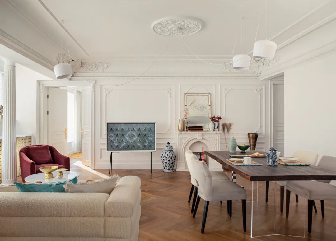 看完她家132㎡古典装修，我再一次爱上了法式休闲区蓝鸢梦想 - Www.slyday.coM