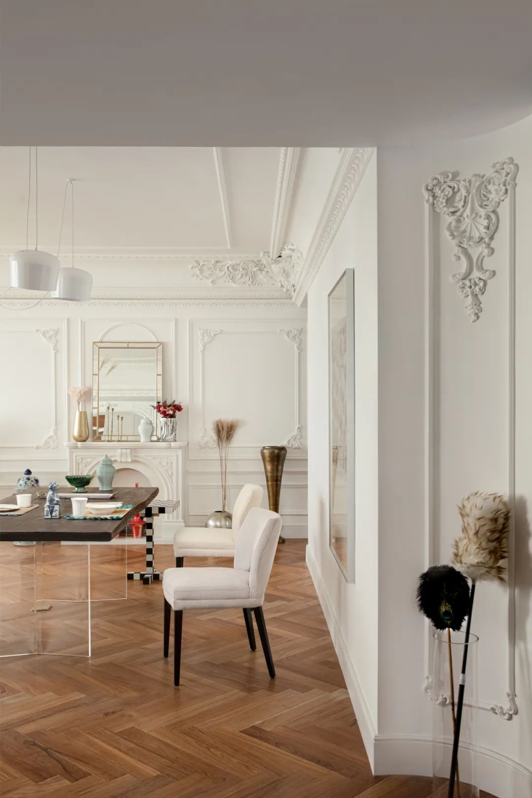 看完她家132㎡古典装修，我再一次爱上了法式休闲区蓝鸢梦想 - Www.slyday.coM