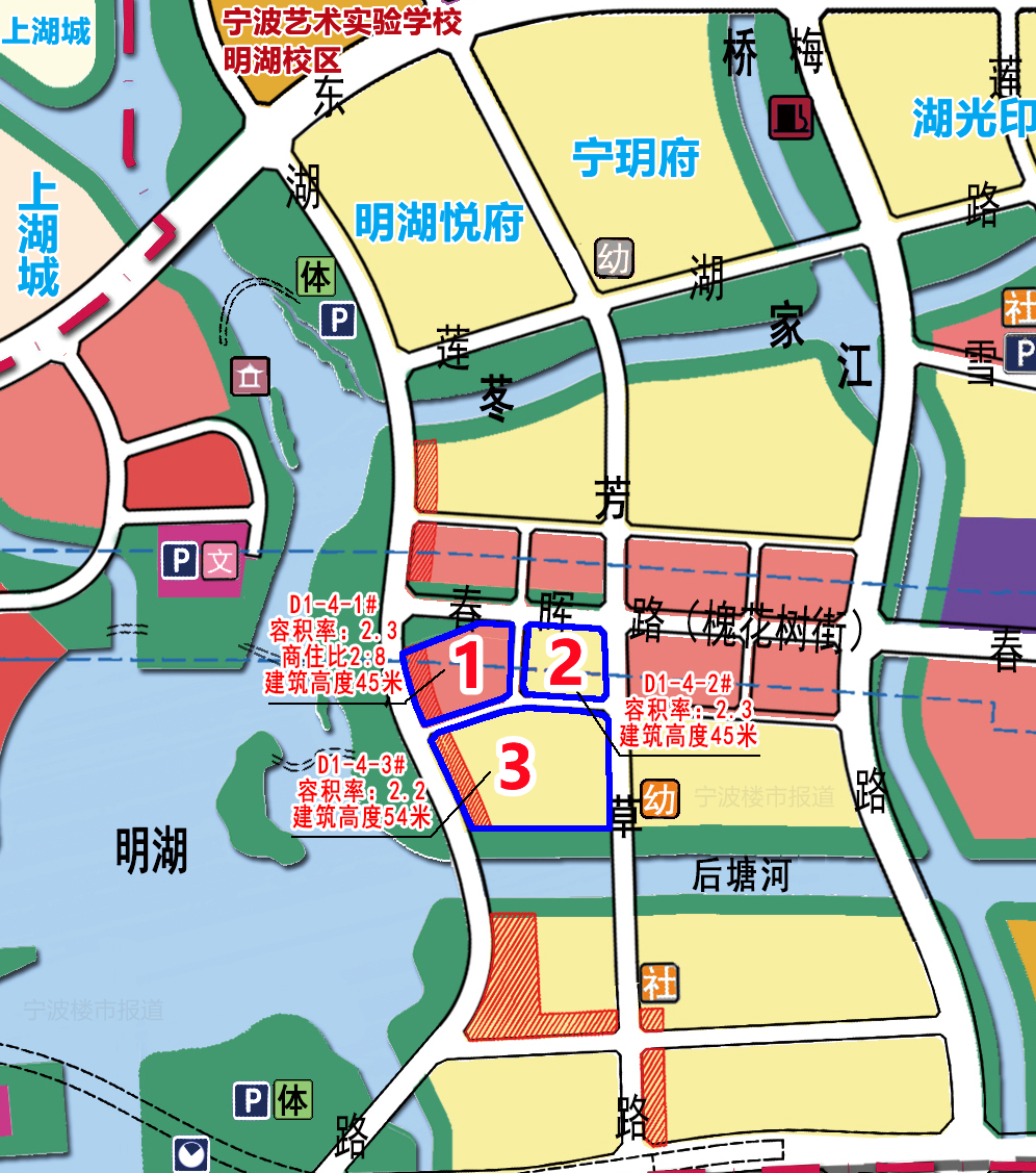 宁波多个地块拟调整规划涉及鄞州江北