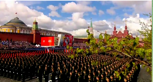 俄罗斯纪念卫国战争胜利77周年红场阅兵式开始&nbsp;&nbsp;直播截图