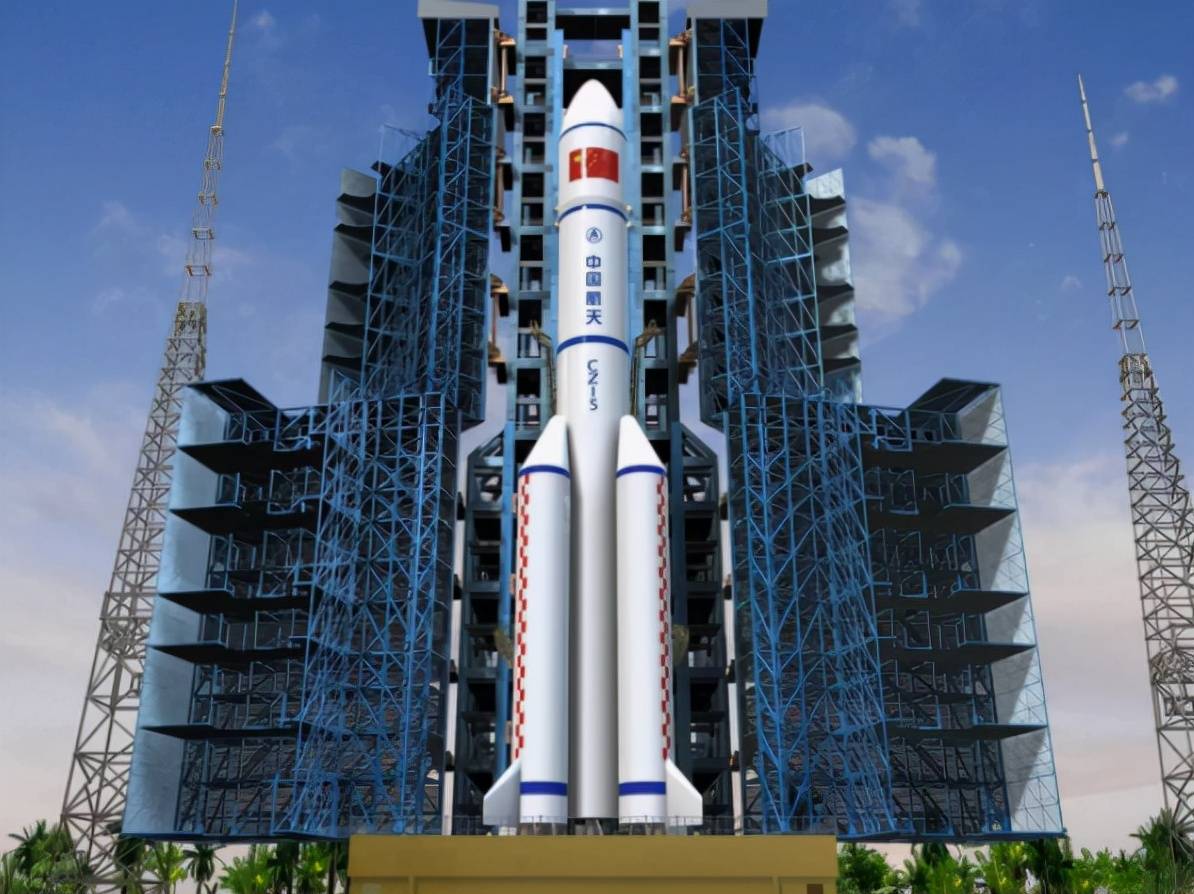 太空中的大力士,"胖五"b火箭运载能力不低于22吨__财经头条