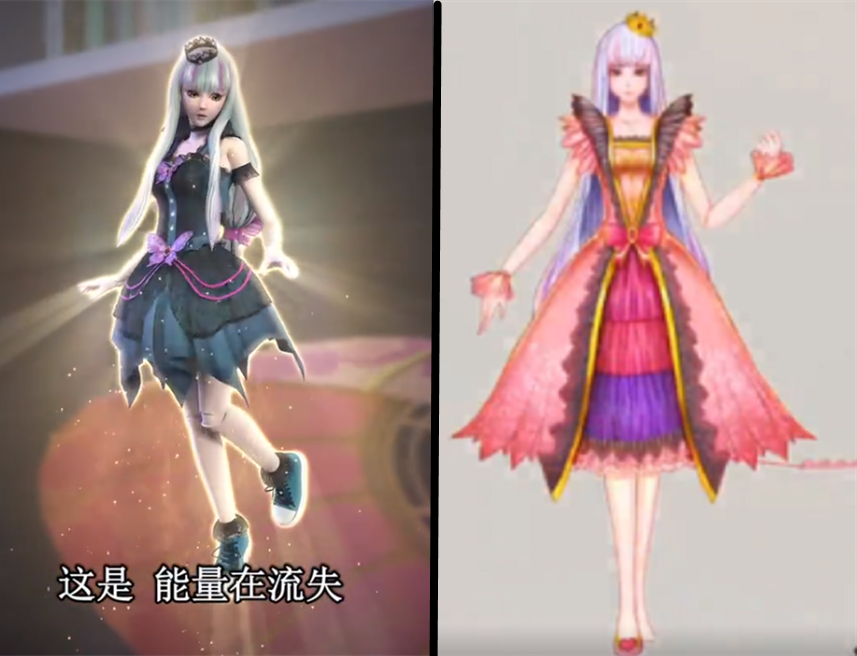 叶罗丽白光莹和菲灵有了新礼服造型音符公主即将上线