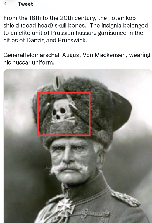 纳粹帽子骷髅头图片