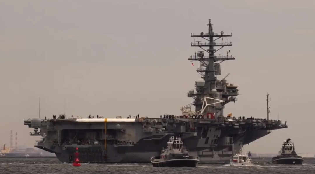 里根号航母出港，距离辽宁编队不远休闲区蓝鸢梦想 - Www.slyday.coM