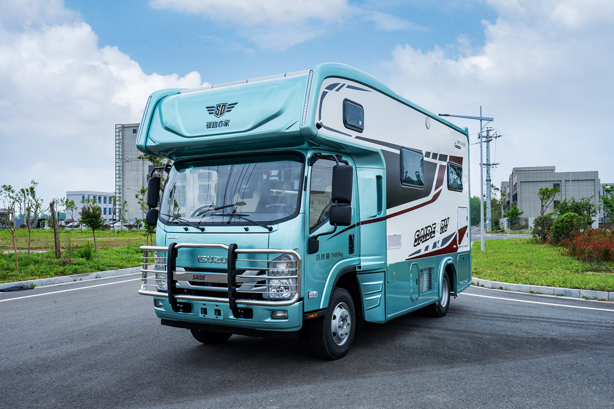 新款五十铃房车上市18度电500l大水箱驿路亦家赛德卡700