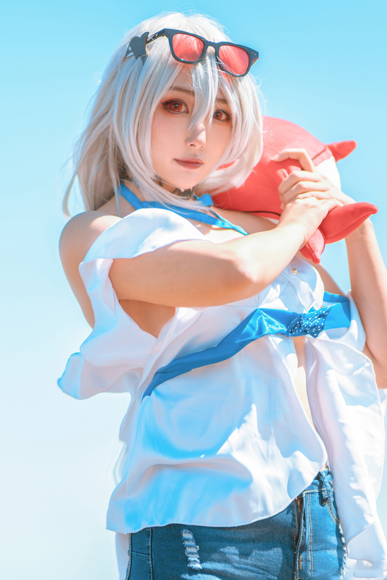 明日方舟斯卡蒂cosplay