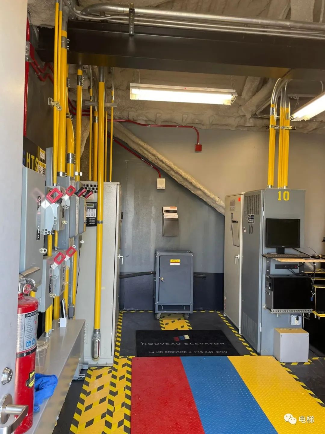 这电梯机房为啥那么美