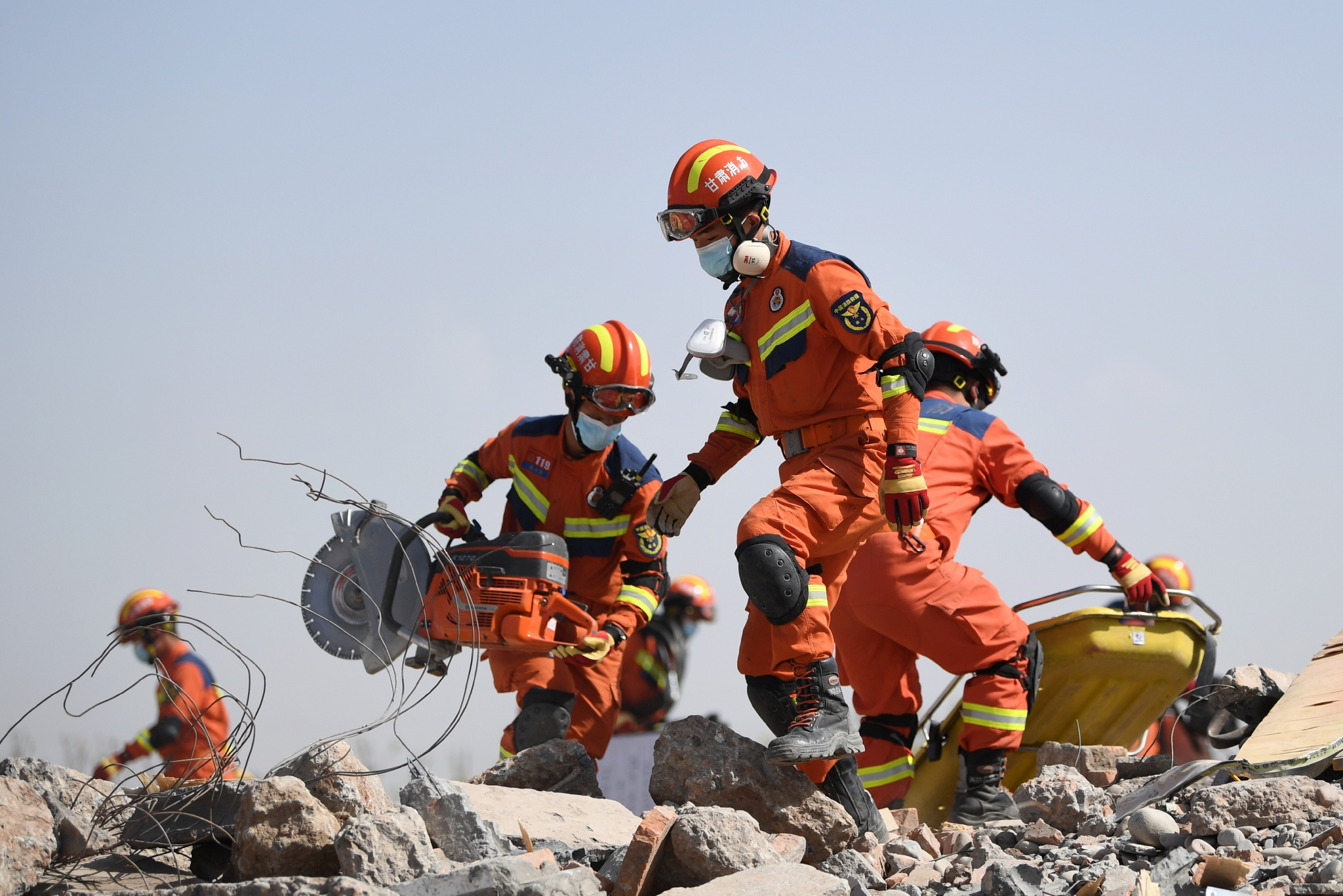 应急使命2022抗震救灾演习在甘肃举行5000余人投入实战