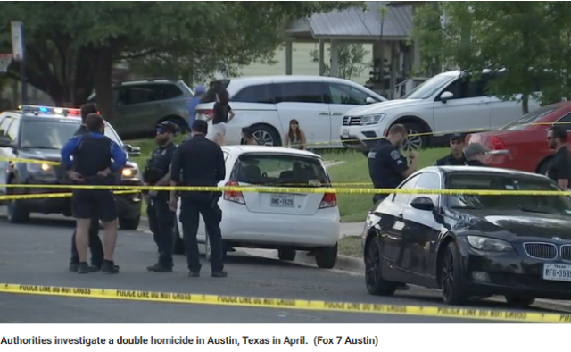 枪击案现场 图源:美媒2020年,近2万名美国人死于枪支相关凶杀案,相当