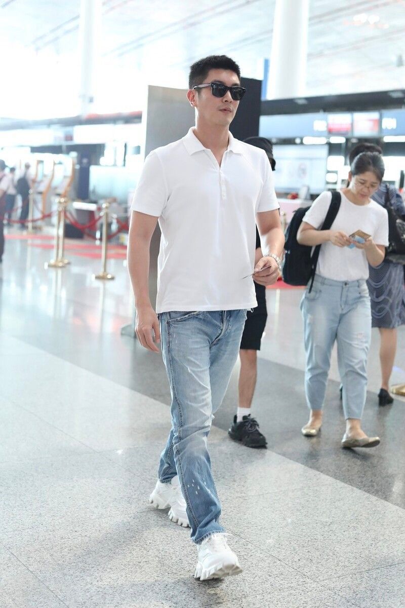 能把polo衫穿好的男人衣品都不错像这些造型就能摆脱土味