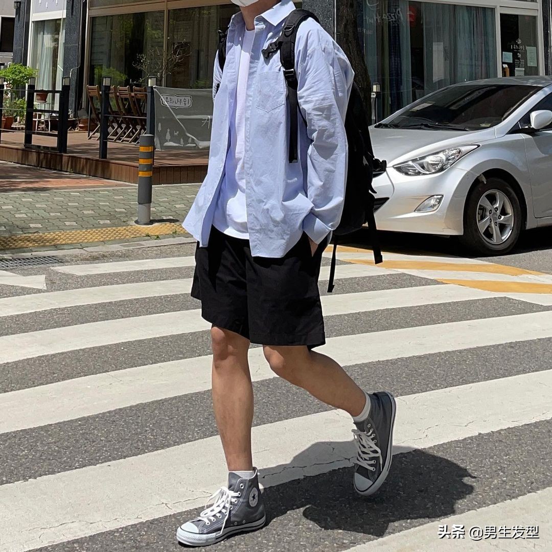 身高175cm的男生,这样穿"短裤"超帅气,试试吧__财经头条