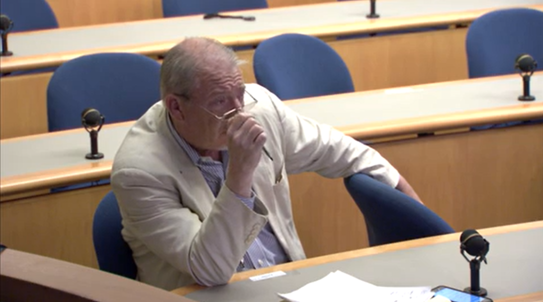 当地时间5月10日,美联社资深记者马修·李(matthew lee),视频截图.