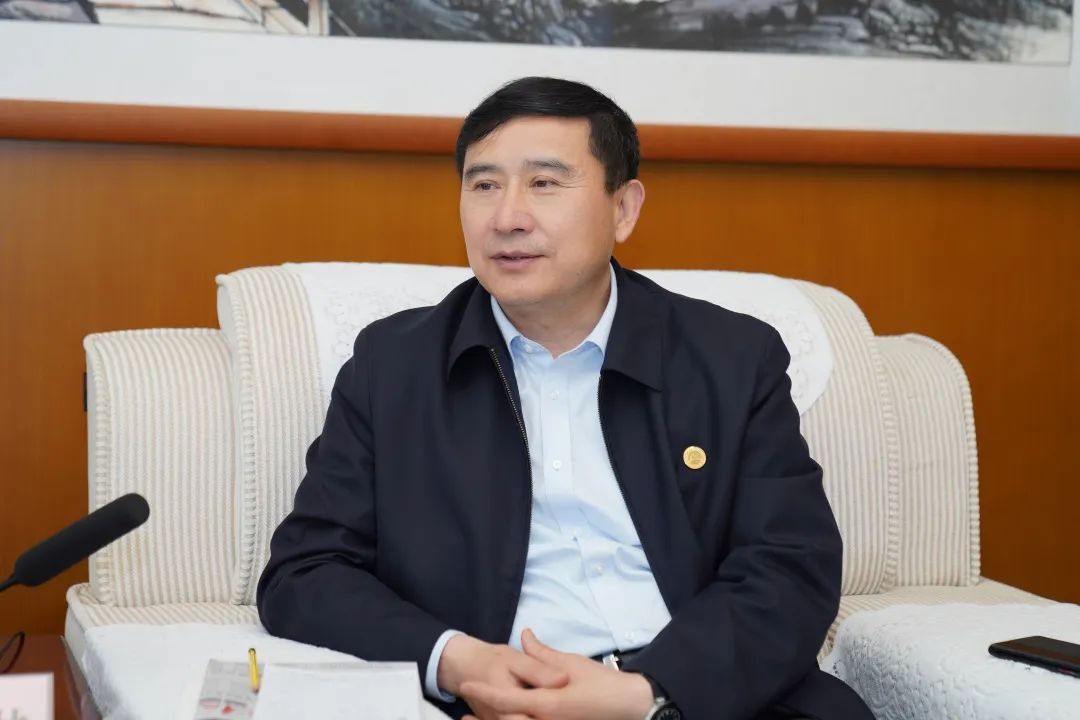 陕西交控集团副董事长郭利平,副总经理马小伟