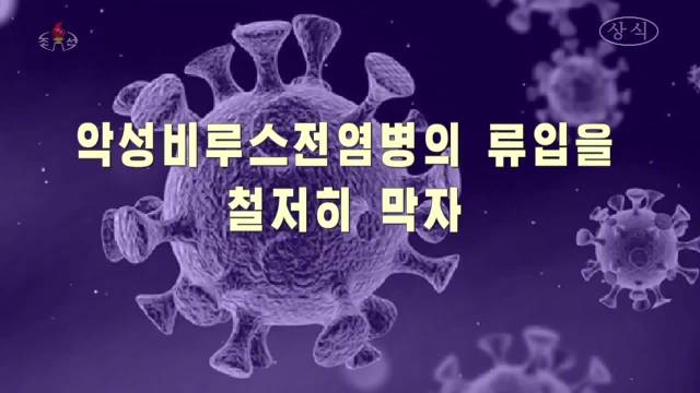 朝鲜宣传片彻底防止恶性病毒传染病新冠的传入朝鲜首次报告新冠确诊