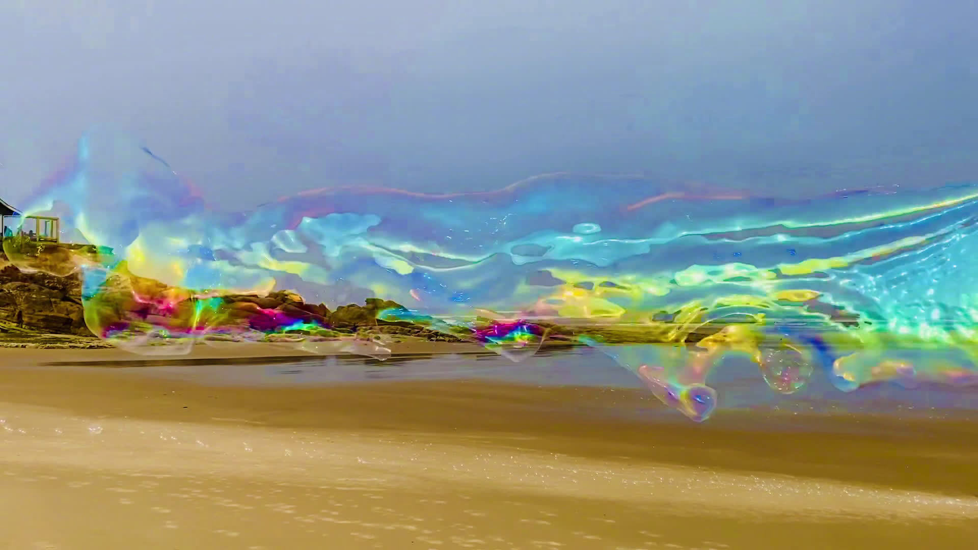 海边的泡泡龙憧憬67