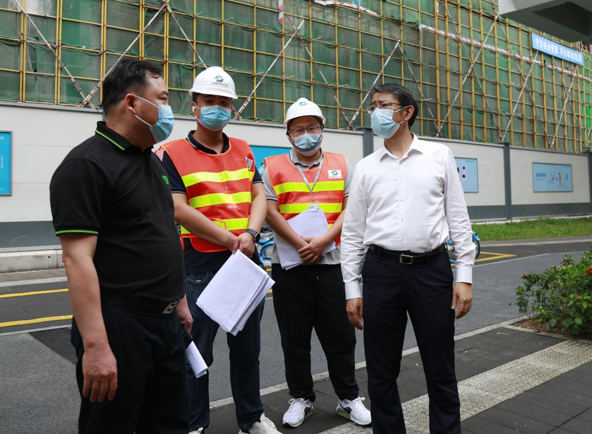 马田街道群防群策全力做好暴雨防汛工作