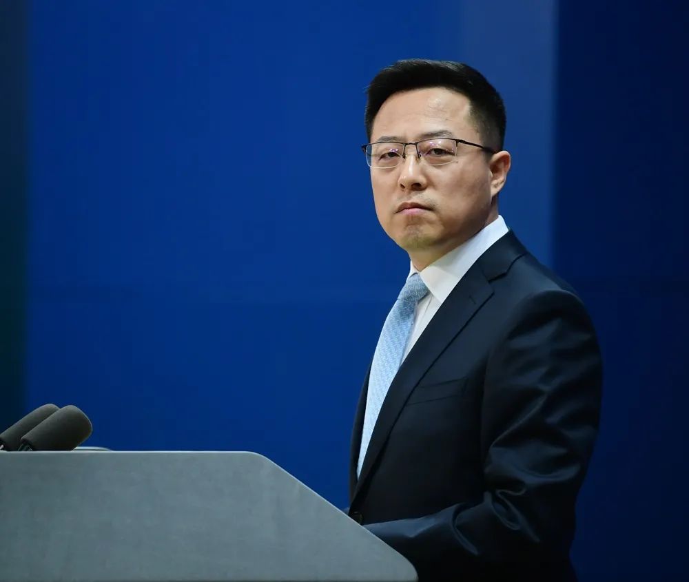 赵立坚&nbsp;图源:外交部网站