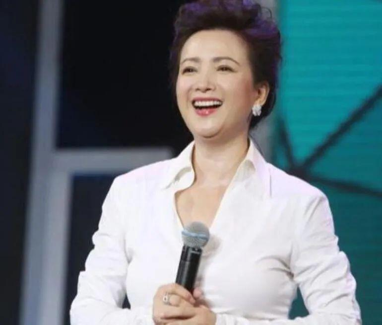 何晴自然老去的样子真美胖20斤身材太丰满57岁仍风情万种