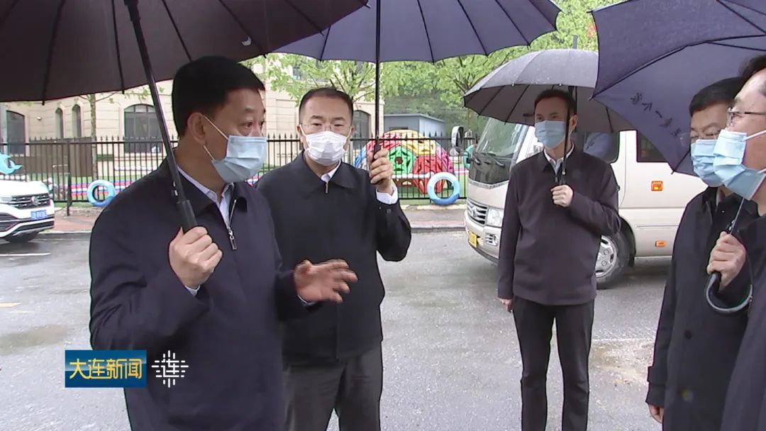 大连至旅顺中部通道工程建设调研推动前往甘井子区,高新区省委副书记