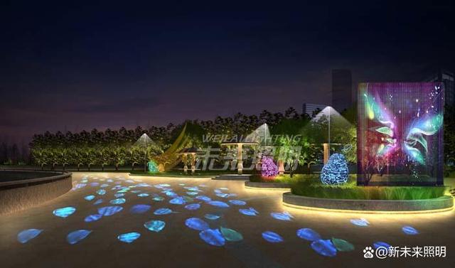 休闲广场照明设计有哪些关键细节