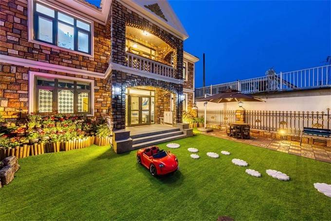 北京延庆晴芳谷乡村欧式小院民宿建筑独一无二颜值火爆全网