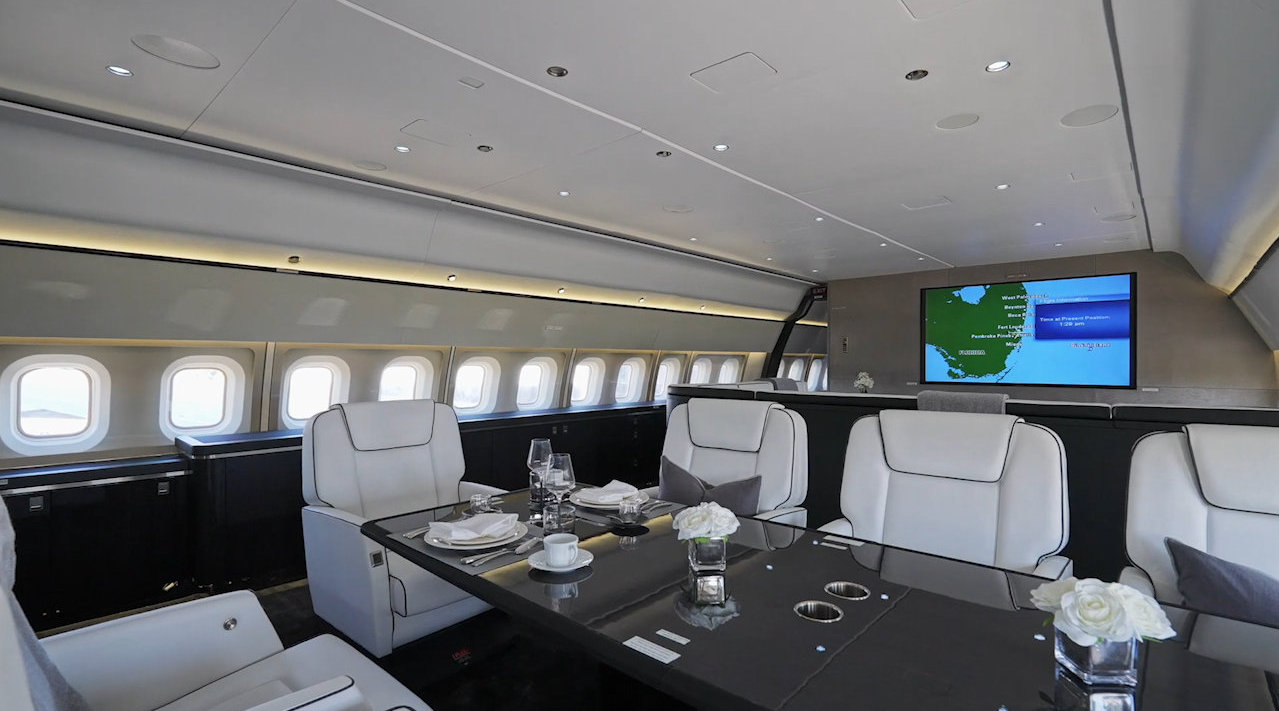 全世界最大的私人飞机?!