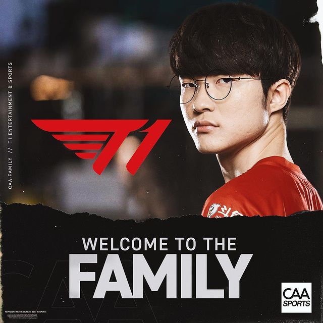 T1官宣：与知名经纪公司CAA签约休闲区蓝鸢梦想 - Www.slyday.coM