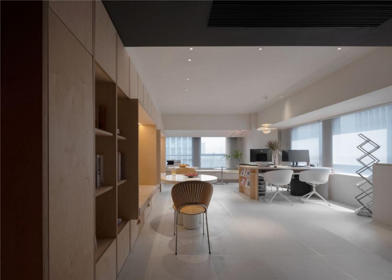 "小单室公寓"改"大工作室",办公休息两不误,很适合年轻业主|空间|工作