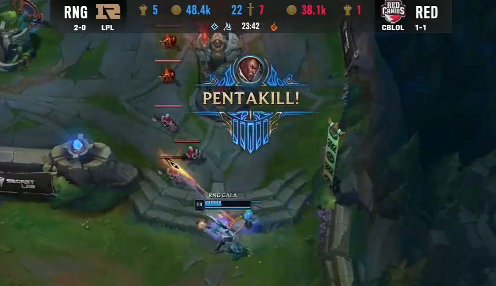 RNG主力ADC豪取五杀,韩国赛场却毫无掌声,LCK观众引发热议休闲区蓝鸢梦想 - Www.slyday.coM