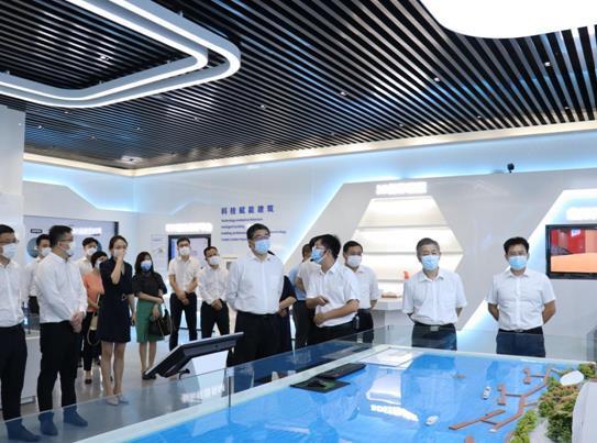 羊城晚报一行调研中建三局