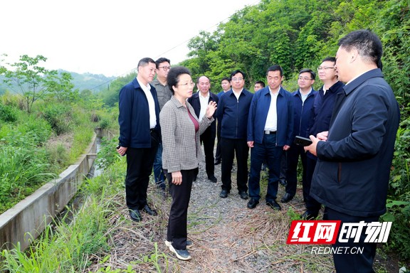 龙晓华到泸溪县调研切实抓好环境突出问题及四废整治