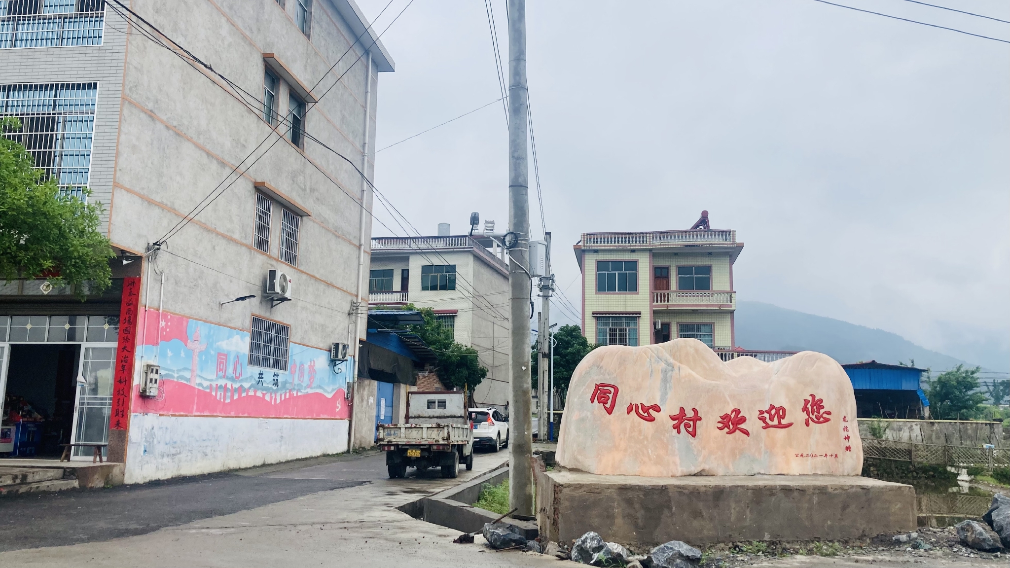 武冈同心村:群策群力筹资筹劳 共绘幸福美丽村庄生态宜居"画卷"