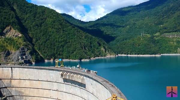 中国在澜沧江上修筑的水坝