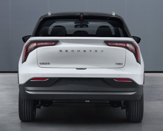 几何e换电版申报图曝光电动机功率60千瓦 91新能源电动汽车网