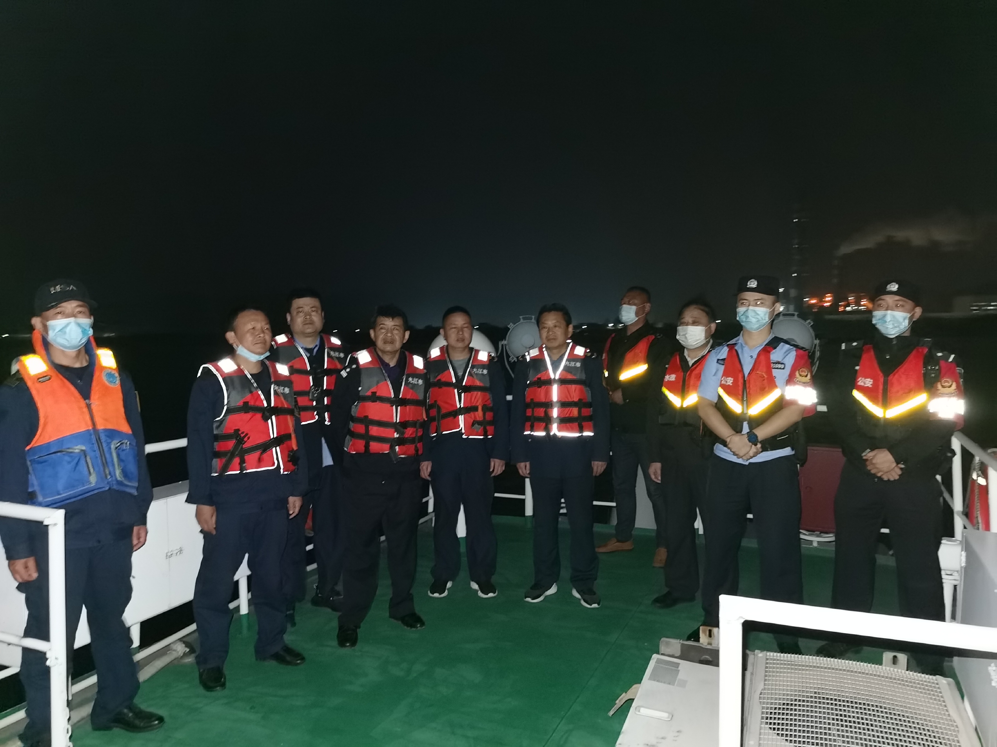 安全生产大检查 九江湖口海事处积极开展夜间联合执法行动休闲区蓝鸢梦想 - Www.slyday.coM