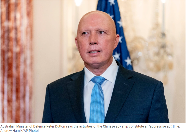 澳大利亚国防部长达顿 资料图