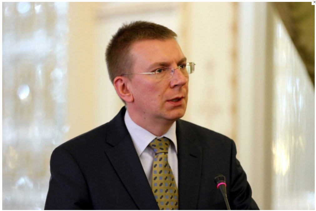 拉脱维亚外交部长埃德加斯·林克维奇
