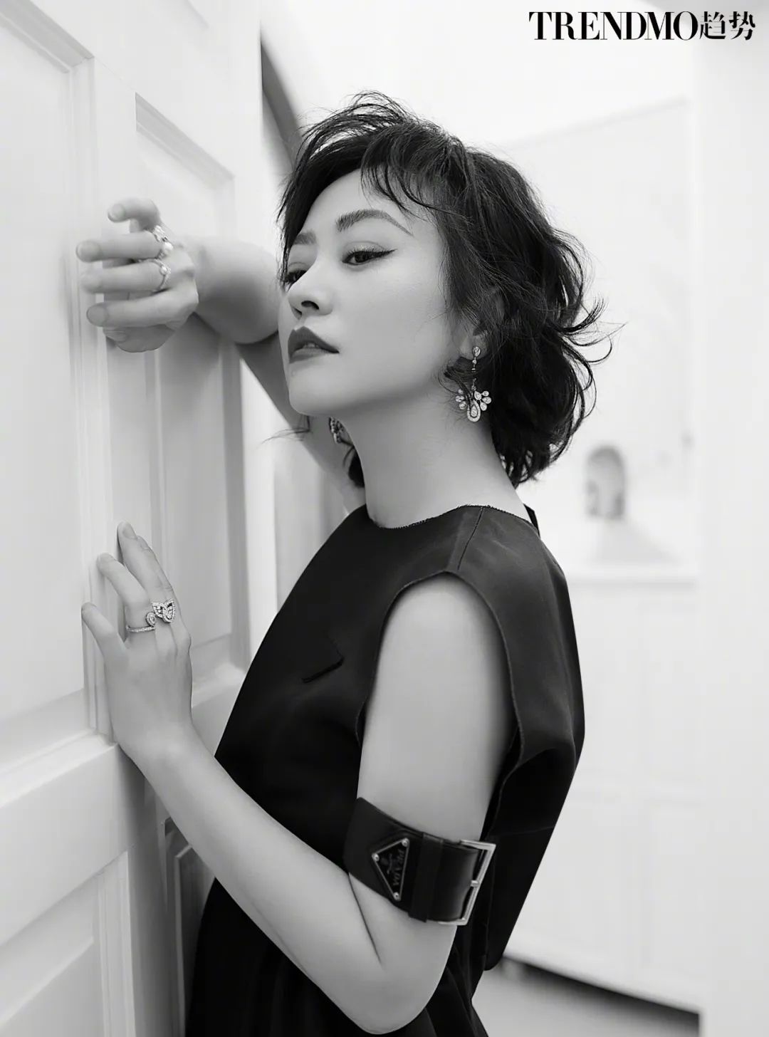 演员郝蕾trendmo趋势六月封面大片演绎复古优雅贵妇格调