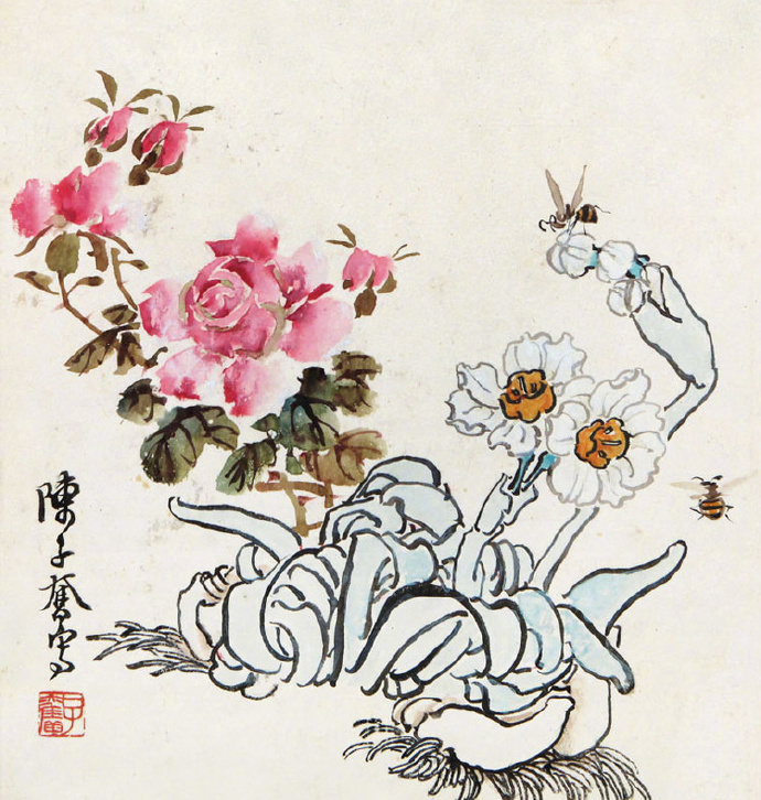 清丽明净丨陈子奋花鸟欣赏