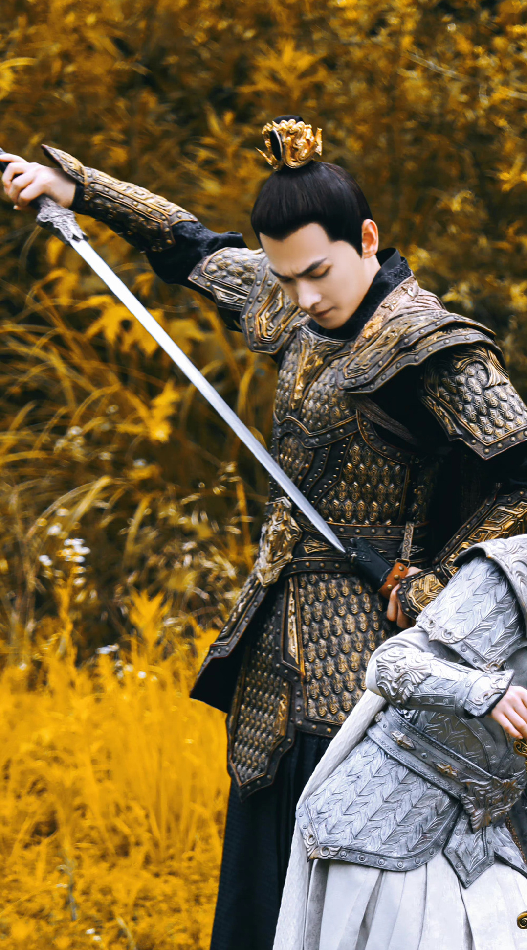 杨洋丰兰息穿盔甲气场拿捏了