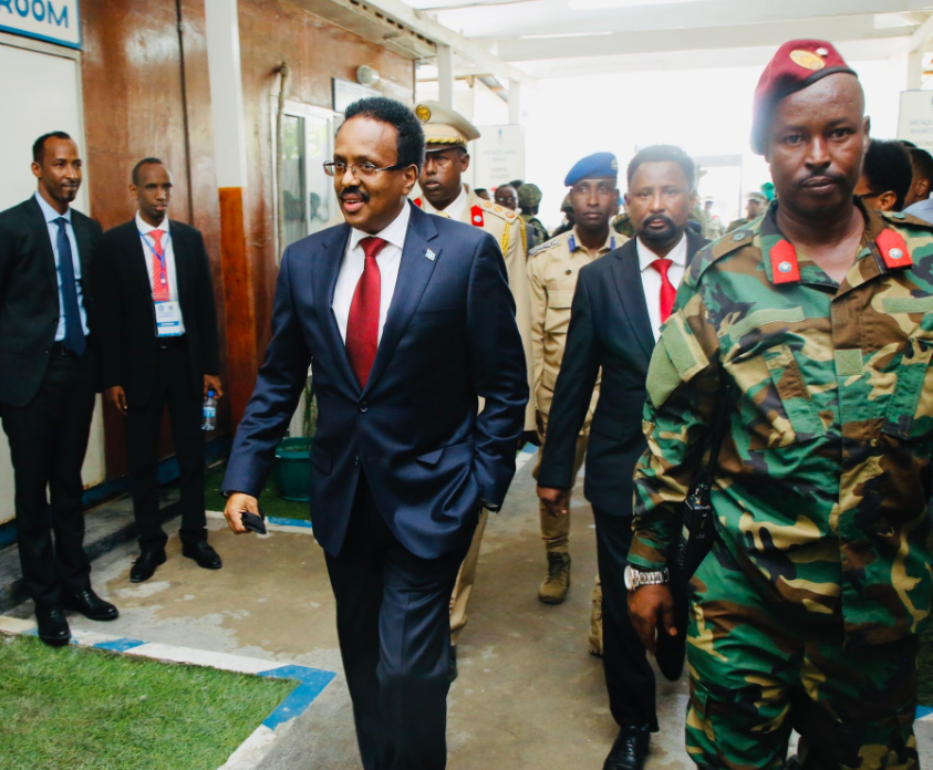 索马里总统选举图片