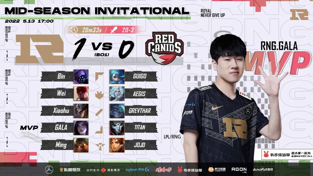 gala更是拿下两次五杀,在此次msi小组赛中和2021英雄联盟季中冠军赛总