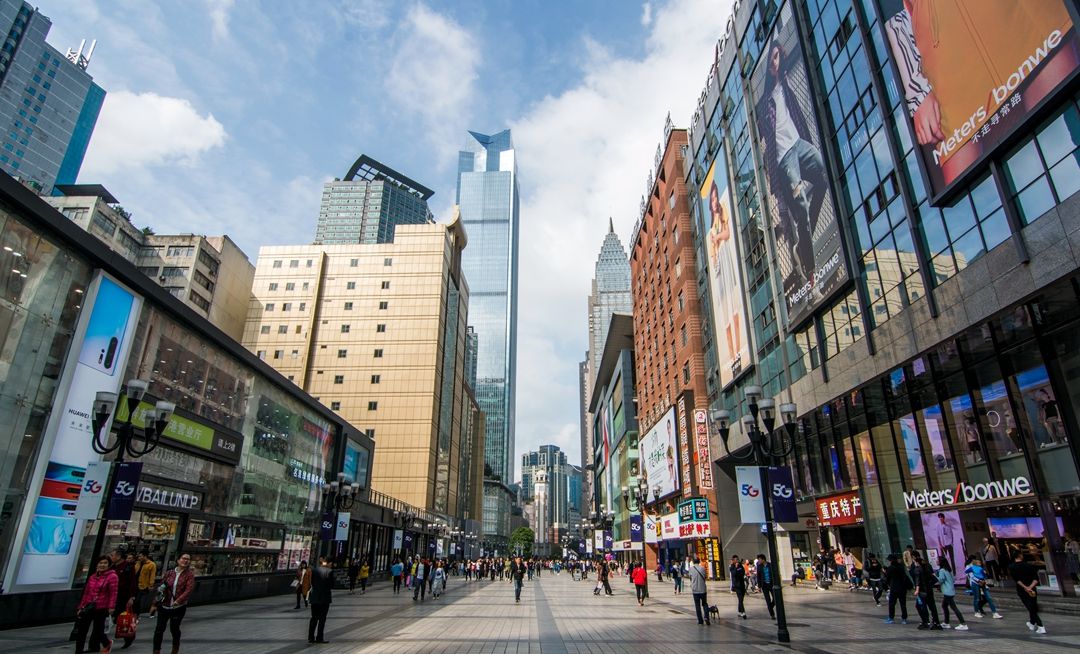 重庆母城渝中区走路就像爬山锻炼身体当地人想偷懒都很难