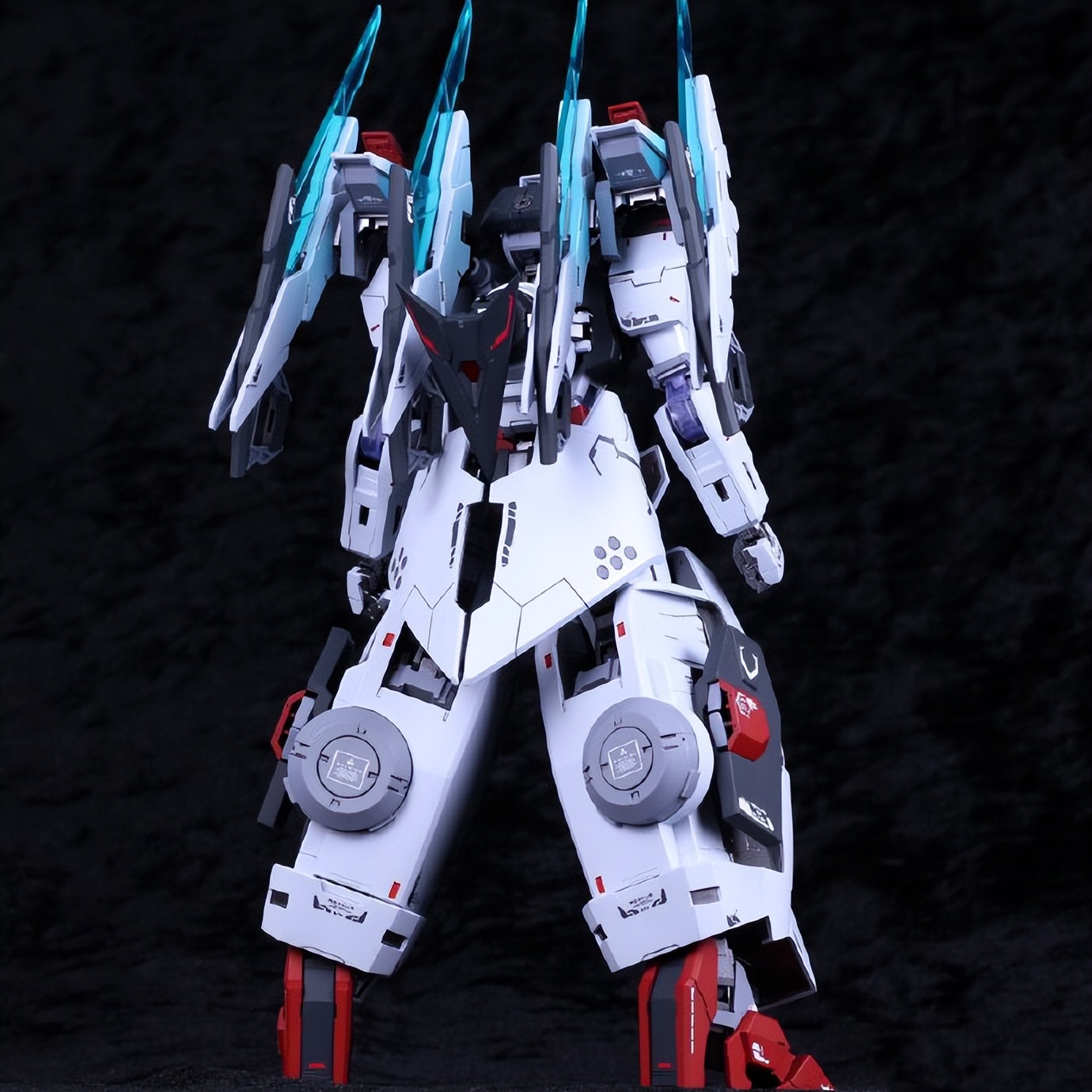 德天使高达模型个性改造德天使中性halfver