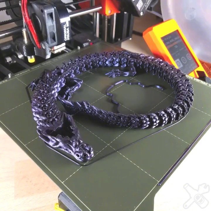 机械制造3d打印一条龙的过程来源massimo67