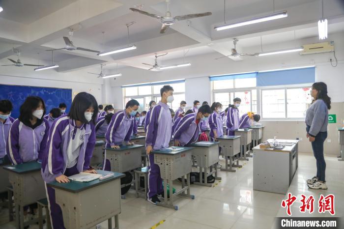 江西南昌初三年级和中职毕业年级学生返校复课