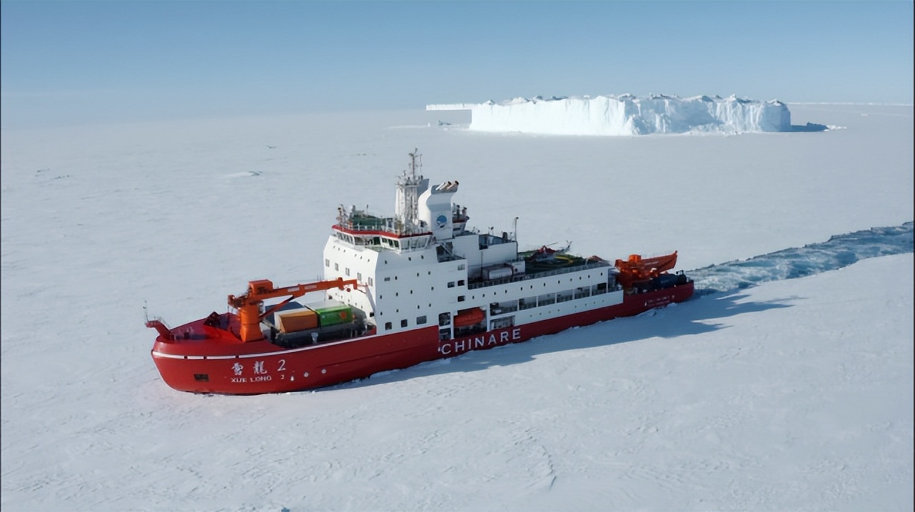 雪龙2号南极图片