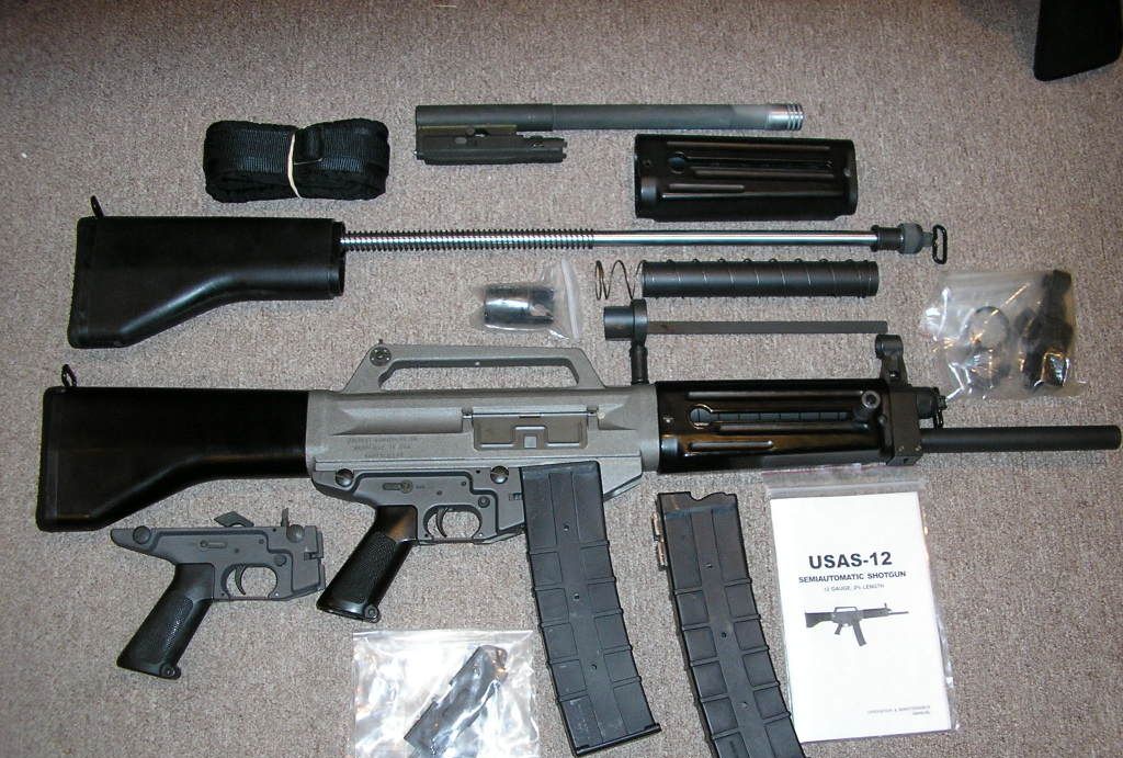 枪械图鉴usas-12霰弹枪__财经头条