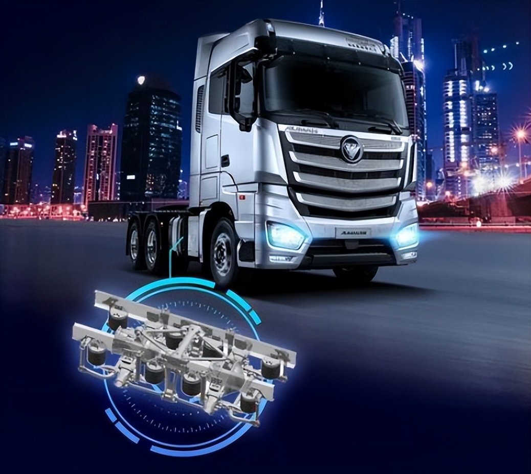 国六时代技术为大欧曼空气悬架实力护航助力高效运输