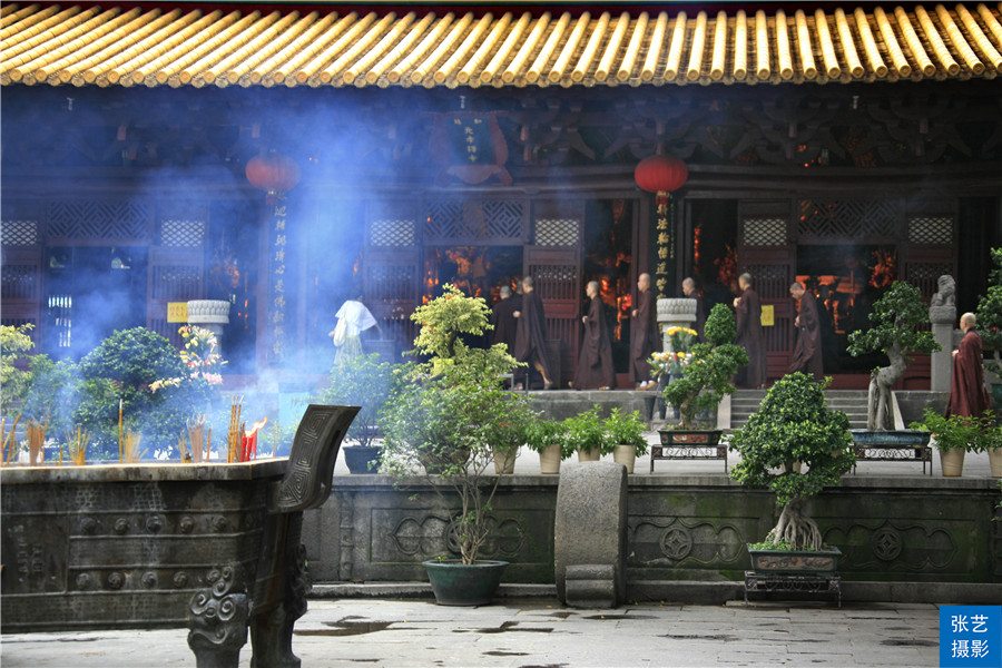 广州光孝寺沧桑二千年,未有羊城先有光孝,风动幡动祗园晖百粤